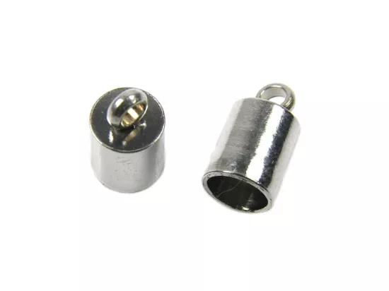 P5J16 KOŃCÓWKI DO WKLEJANIA STAL CHIRURGICZNA 4 mm - 2 SZTUKI