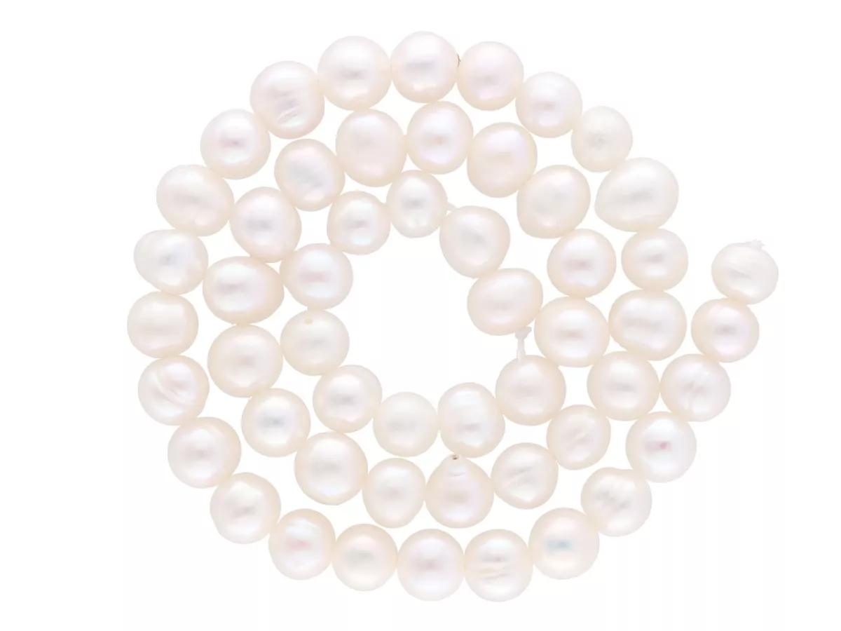 P1F93 PERŁY NATURALNE - 1 SZNUR