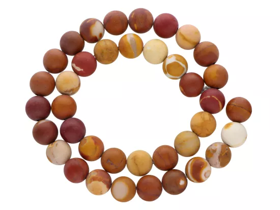 K6P52 MOKAIT MATOWY KULE 10 mm 1 SZNUR