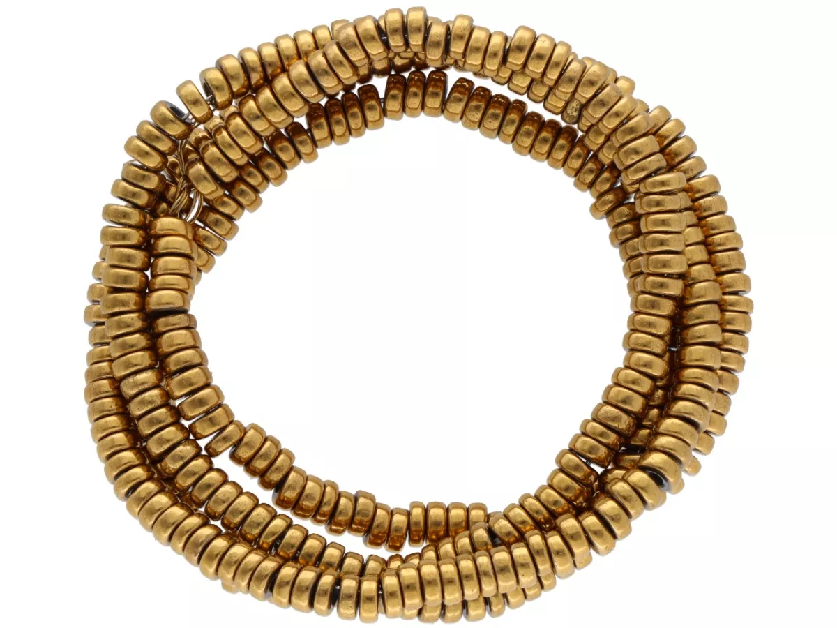 K7P28 HEMATYT MIODOWY OPONKI 3/1,3 mm - 1 SZNUR