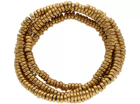 K7P28 HEMATYT MIODOWY OPONKI 3/1,3 mm - 1 SZNUR