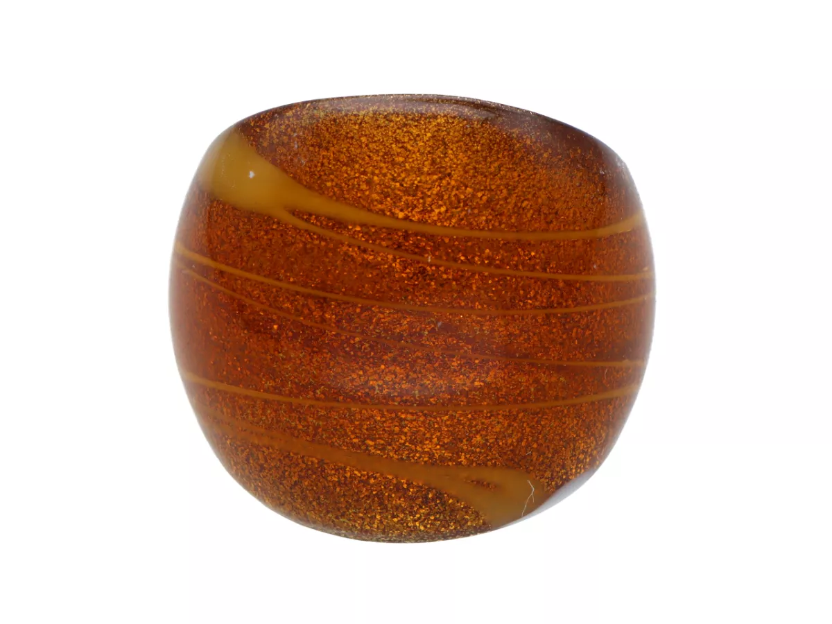 R4L41 PIERŚCIONEK SZKŁO WENECKIE