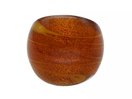 R4L41 PIERŚCIONEK SZKŁO WENECKIE