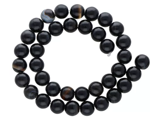 K5X28 SARDONYKS KULE 10 mm - 1 SZNUR