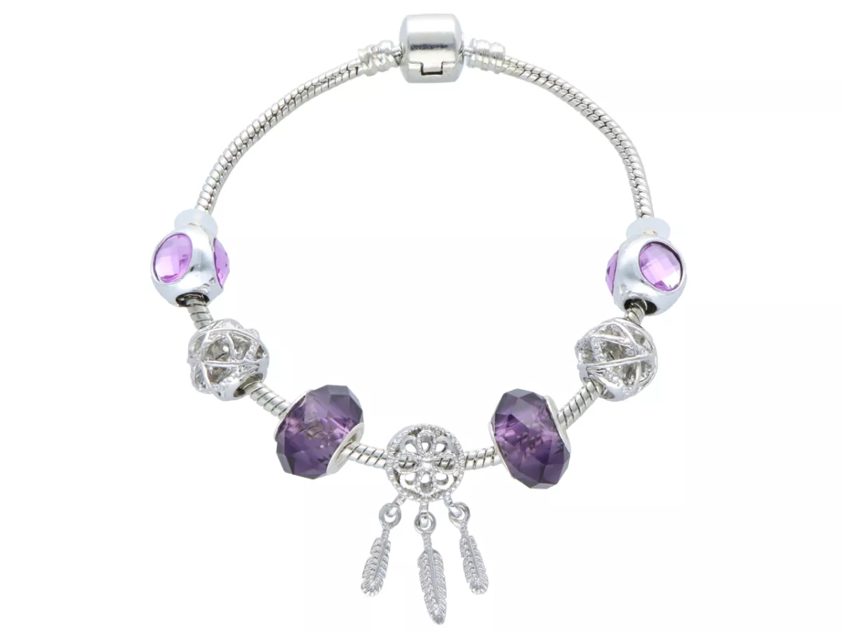 R4B23A BRANSOLETKA MODUŁOWA Z ZAWIESZKAMI - 1 SZTUKA