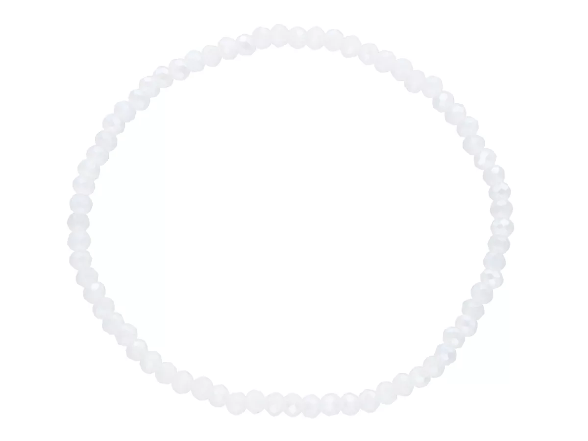 R3C17 BRANSOLETKA KRYSZTAŁKI 3 mm NA GUMCE