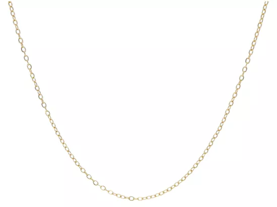 N3J62 ŁAŃCUSZEK STAL CHIRURGICZNA - 42+5 cm