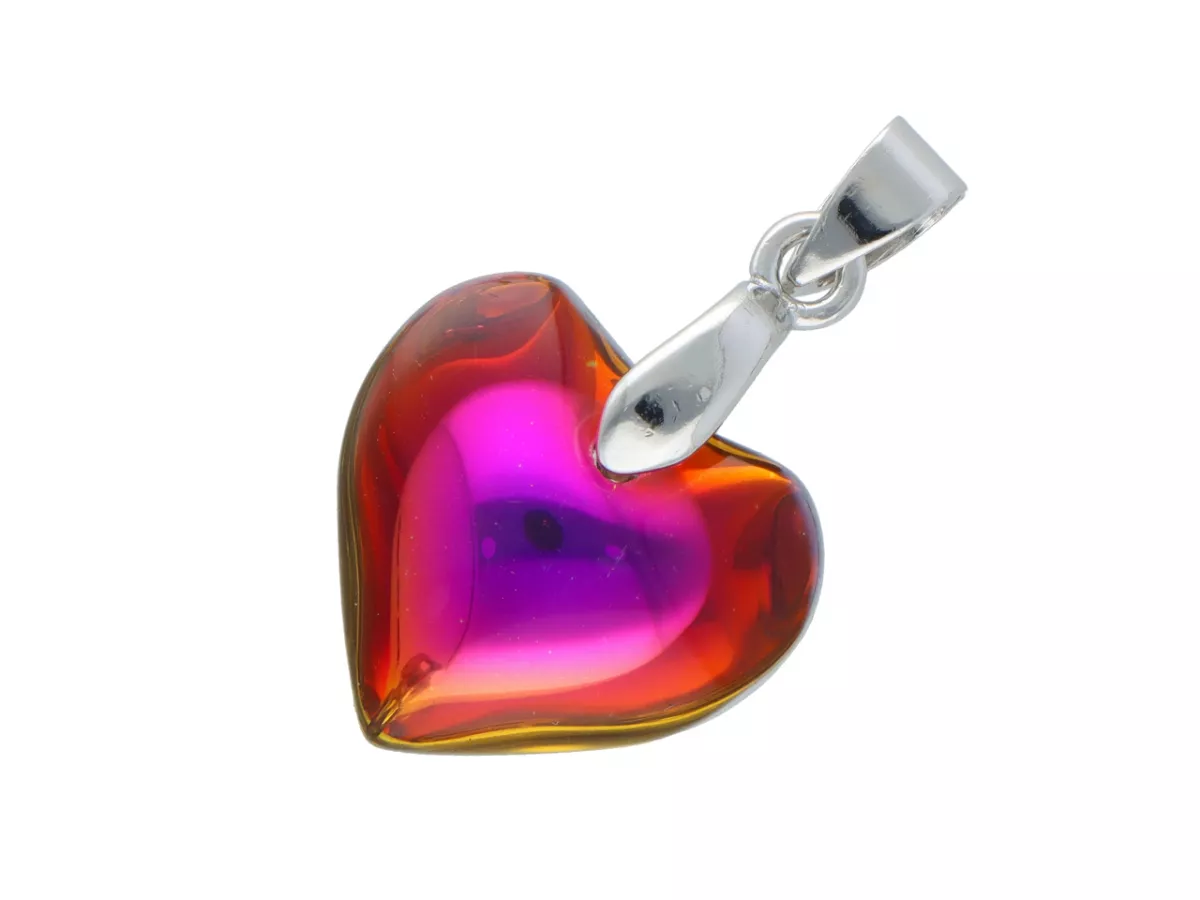 W2Y32 WISIOR ZAWIESZKA SZKŁO SERCE