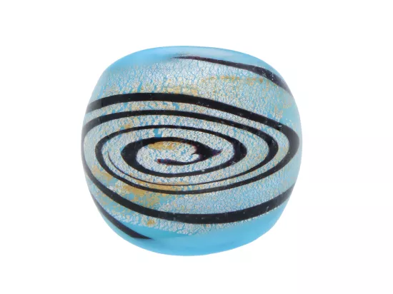 R4L16 PIERŚCIONEK SZKŁO WENECKIE