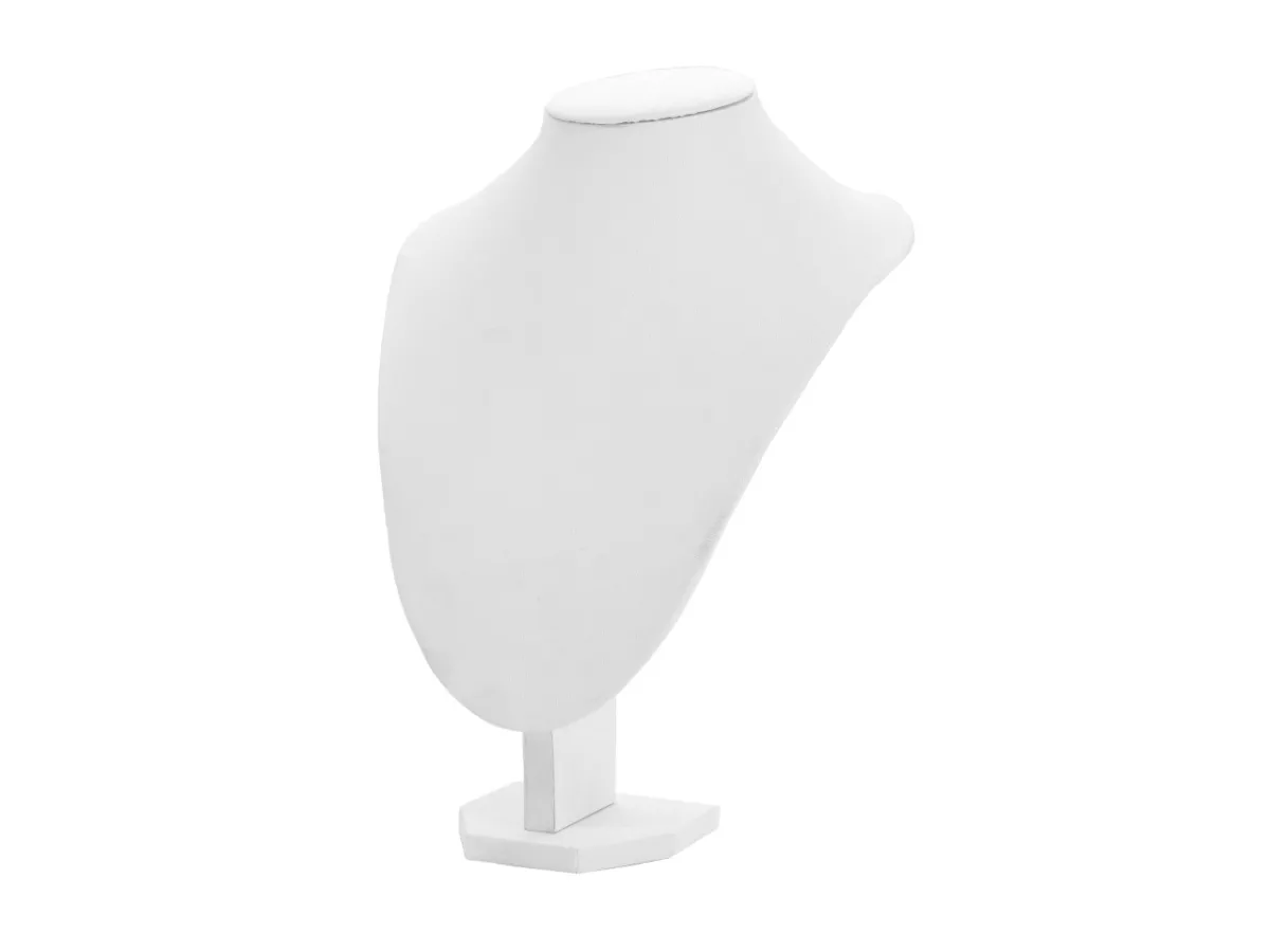 V1A44 EKSPOZYTOR NA BIŻUTERIĘ EKOSKÓRA - 29 cm (O1I44) WADLIWY