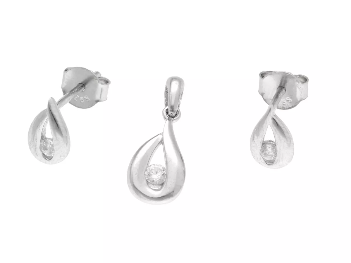 P3M21 KOMPLET BIŻUTERII SREBRO 925