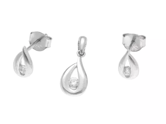 P3M21 KOMPLET BIŻUTERII SREBRO 925