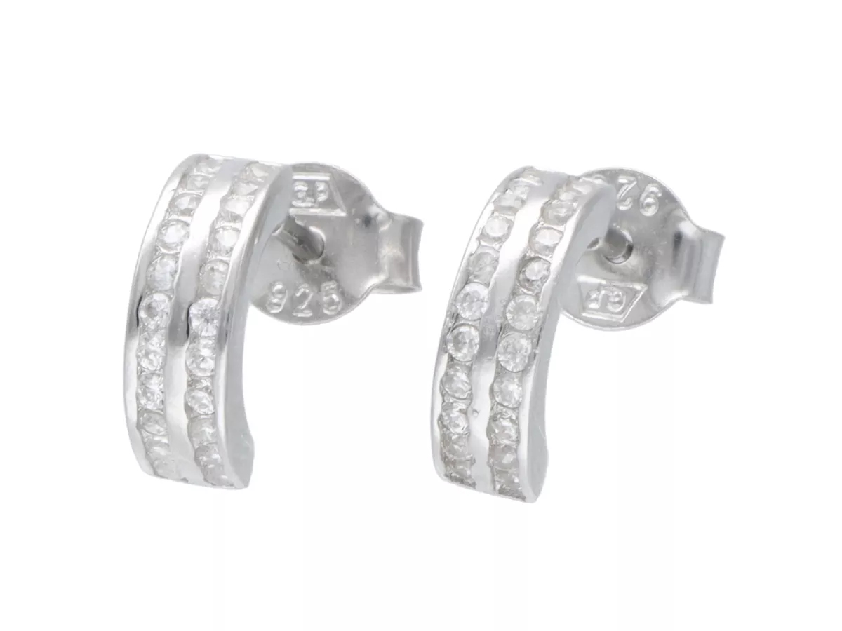 P3M63 KOLCZYKI SREBRO 925 - 1 PARA