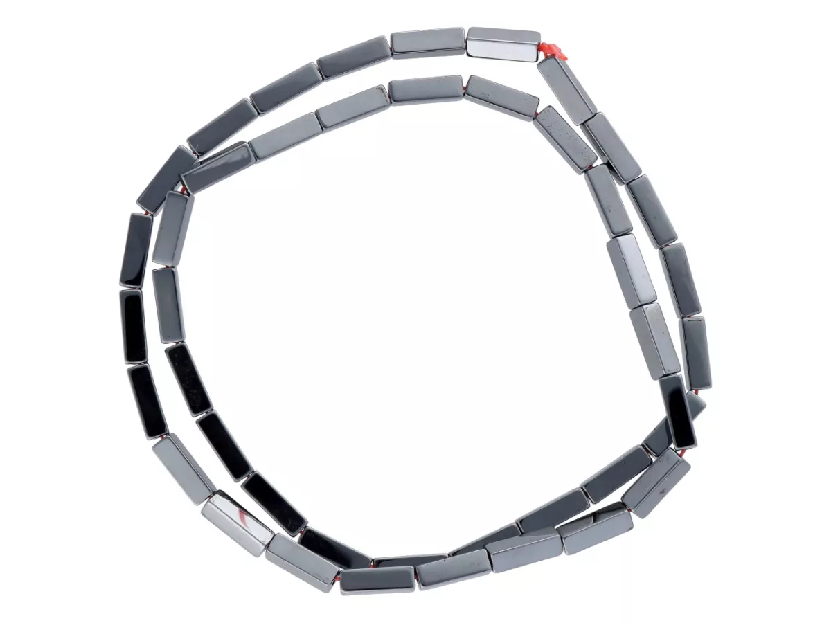 K7N02 HEMATYT PROSTOKĄTY 3/9 mm - 1 SZNUR