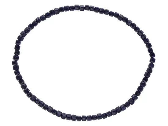 R4K92 BRANSOLETKA NOC KAIRU KOSTKI FASETOWANE 2,5 mm