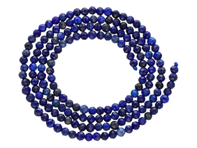 K7C63 LAPIS LAZULI KULE FASETOWANE 2,5 mm - 1 SZNUR