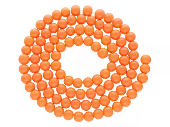 S1L73 KORALIKI KULE SZKLANE LUX 8 mm 1 SZNUR