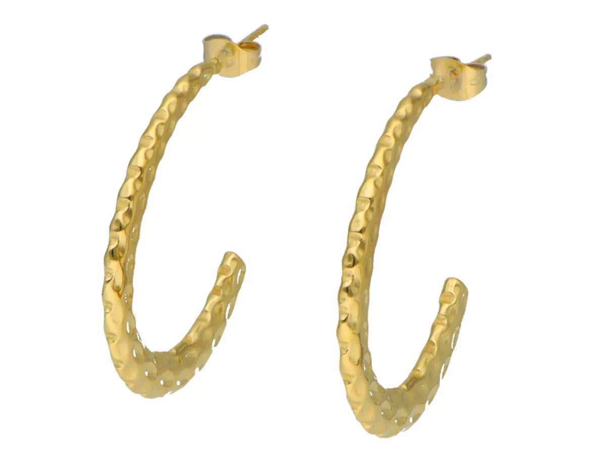 U1P30 KOLCZYKI STAL CHIRURGICZNA 1 PARA