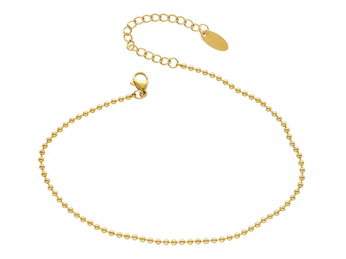 R3W25 BRANSOLETKA NA NOGĘ STAL CHIRURGICZNA