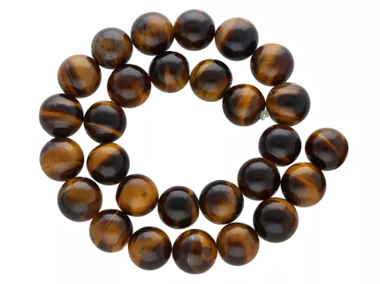 K6R01 TYGRYSIE OKO LUX KULE 14 mm 1 SZNUR