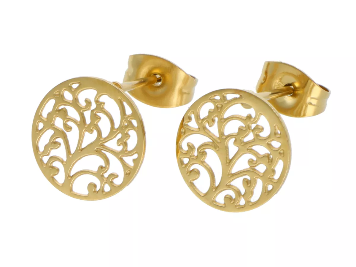 U1R49 KOLCZYKI STAL CHIRURGICZNA 1 PARA