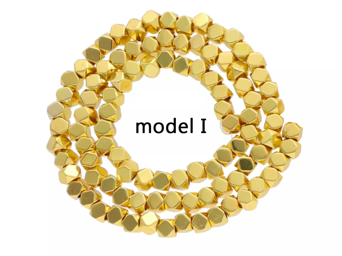 K7F50 HEMATYT ELEMENTY 5,7/4 mm - 1 SZNUR