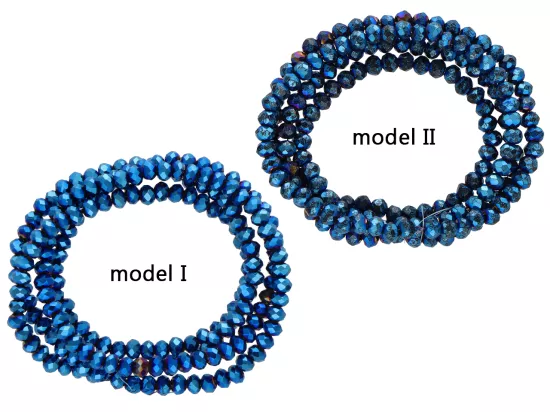 S1T20 KRYSZTAŁKI 2,5/2 mm - 1 SZNUR