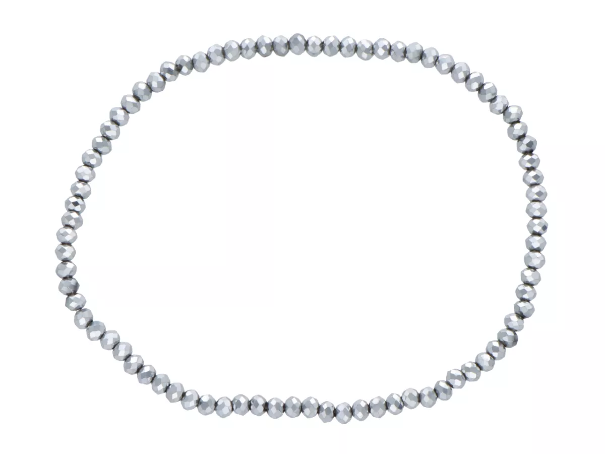 R3C14 BRANSOLETKA KRYSZTAŁKI 2,5 mm NA GUMCE