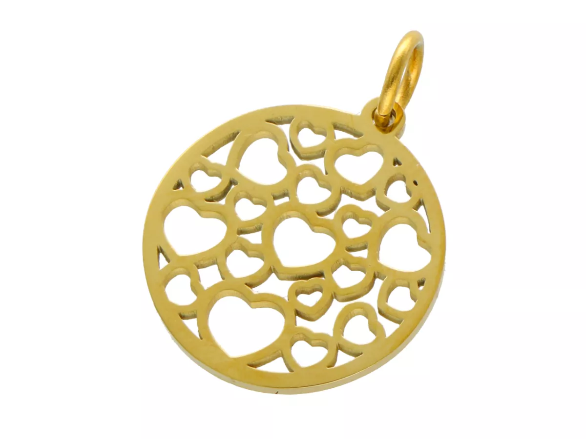 P5P73 ZAWIESZKA OZDOBNA ZE STALI CHIRURGICZNEJ - 1 SZTUKA