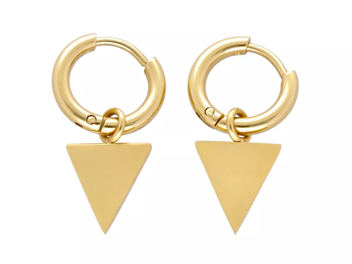 U1S48 KOLCZYKI STAL CHIRURGICZNA 1 PARA