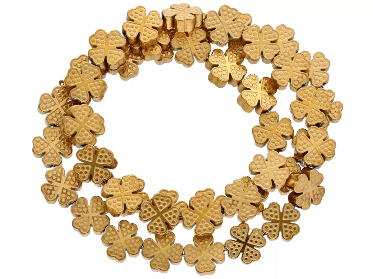 K7P03 HEMATYT MIODOWY KONICZYNA 8/8 mm - 1 SZNUR