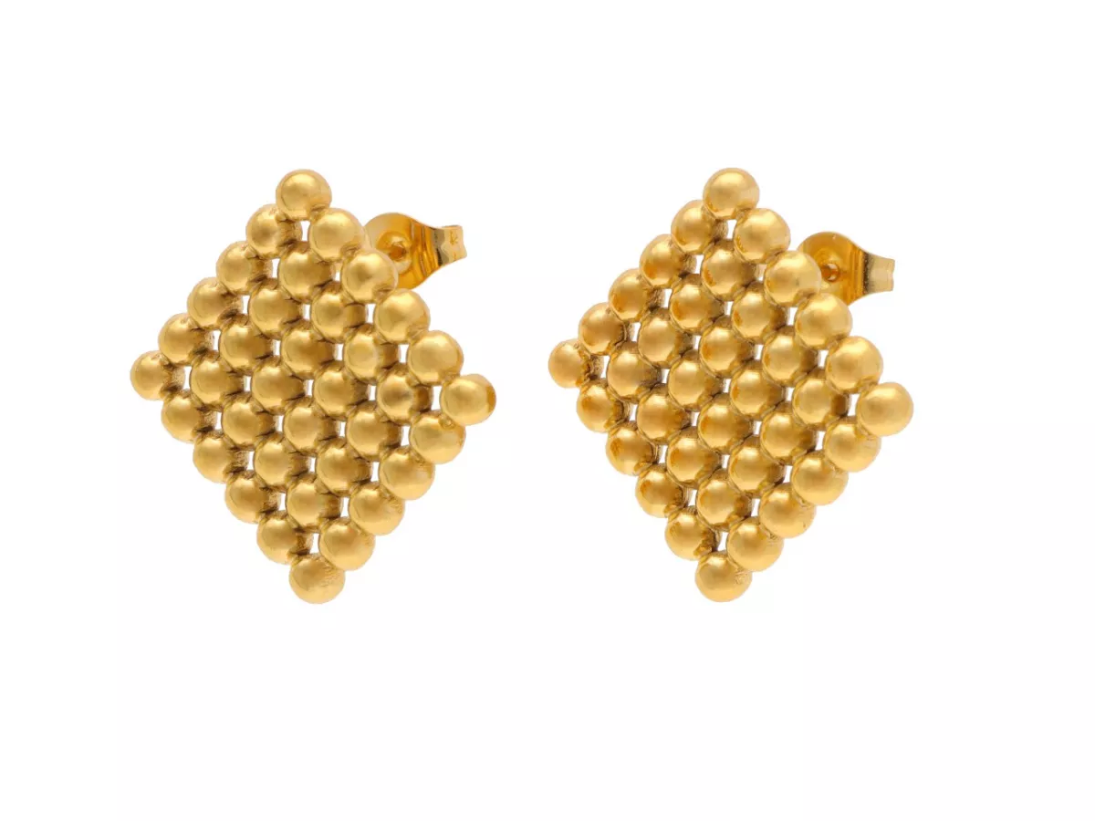 U1Z22 KOLCZYKI STAL CHIRURGICZNA 1 PARA