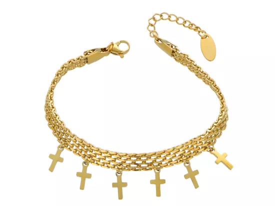 R3Y93 BRANSOLETKA STAL CHIRURGICZNA