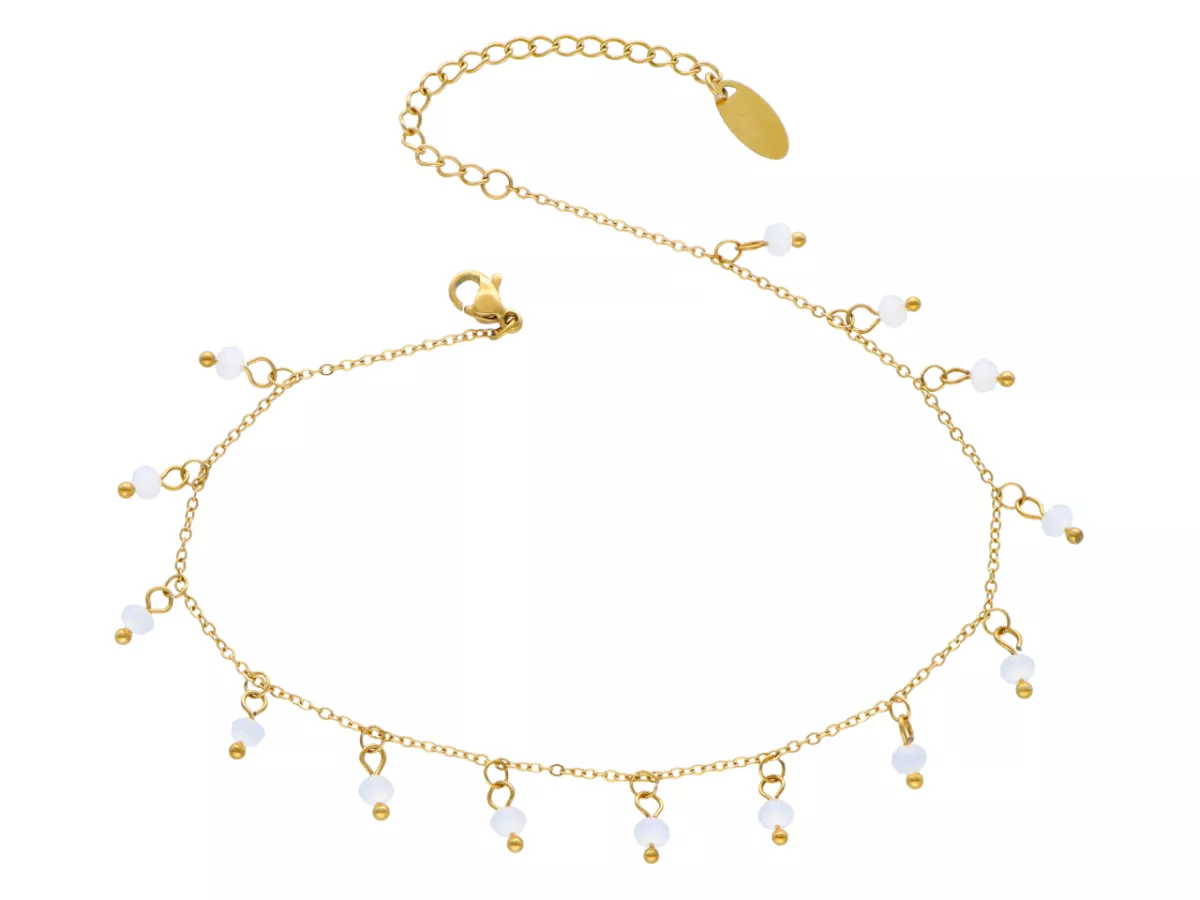 R3W21 BRANSOLETKA NA NOGĘ STAL CHIRURGICZNA