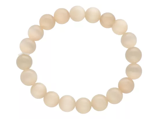 R4I20 BRANSOLETKA KOCIE OKO KULE 10 mm