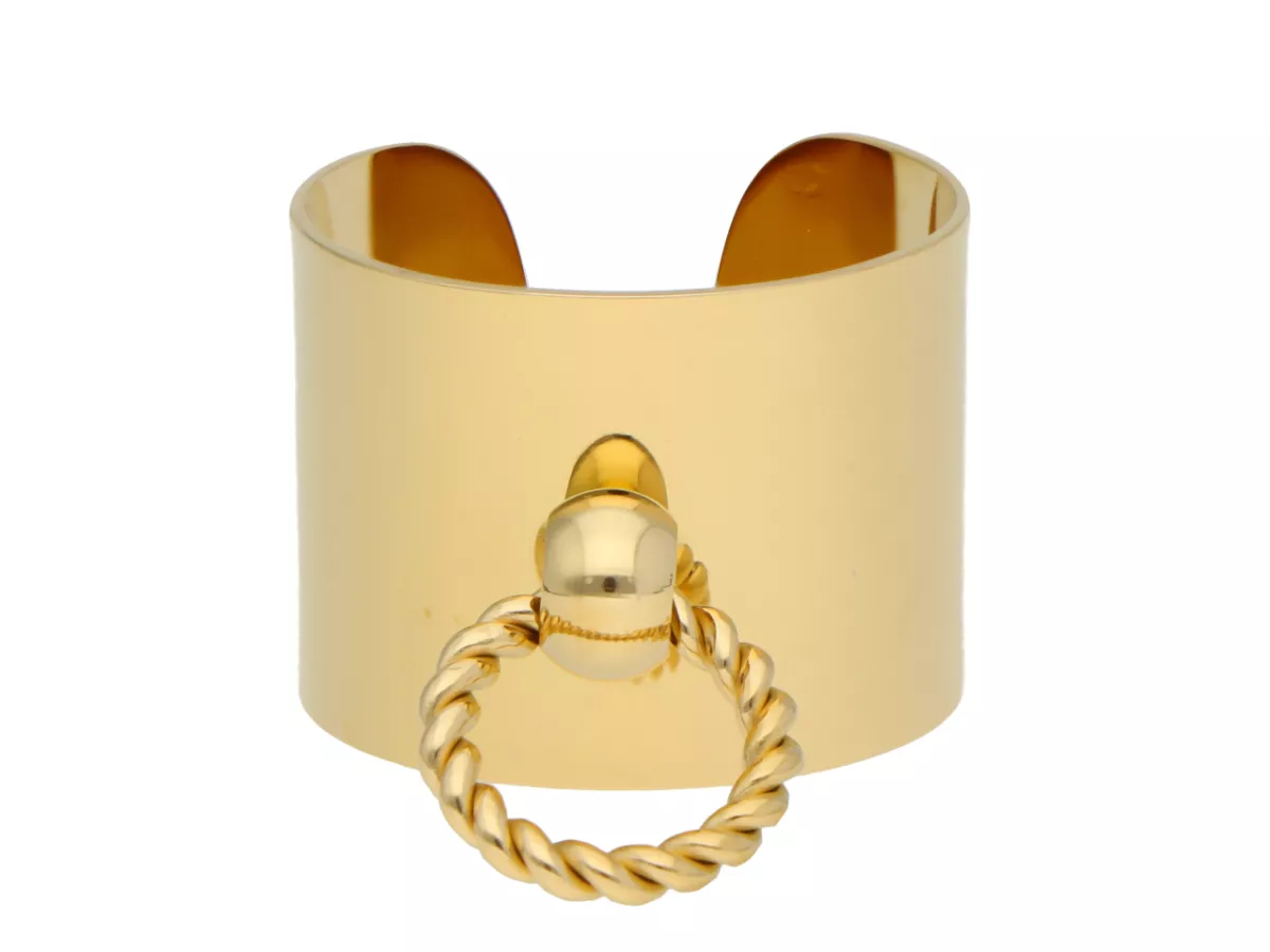 R4Z57 PIERŚCIONEK ZE STALI CHIRURGICZNEJ - 1 SZTUKA