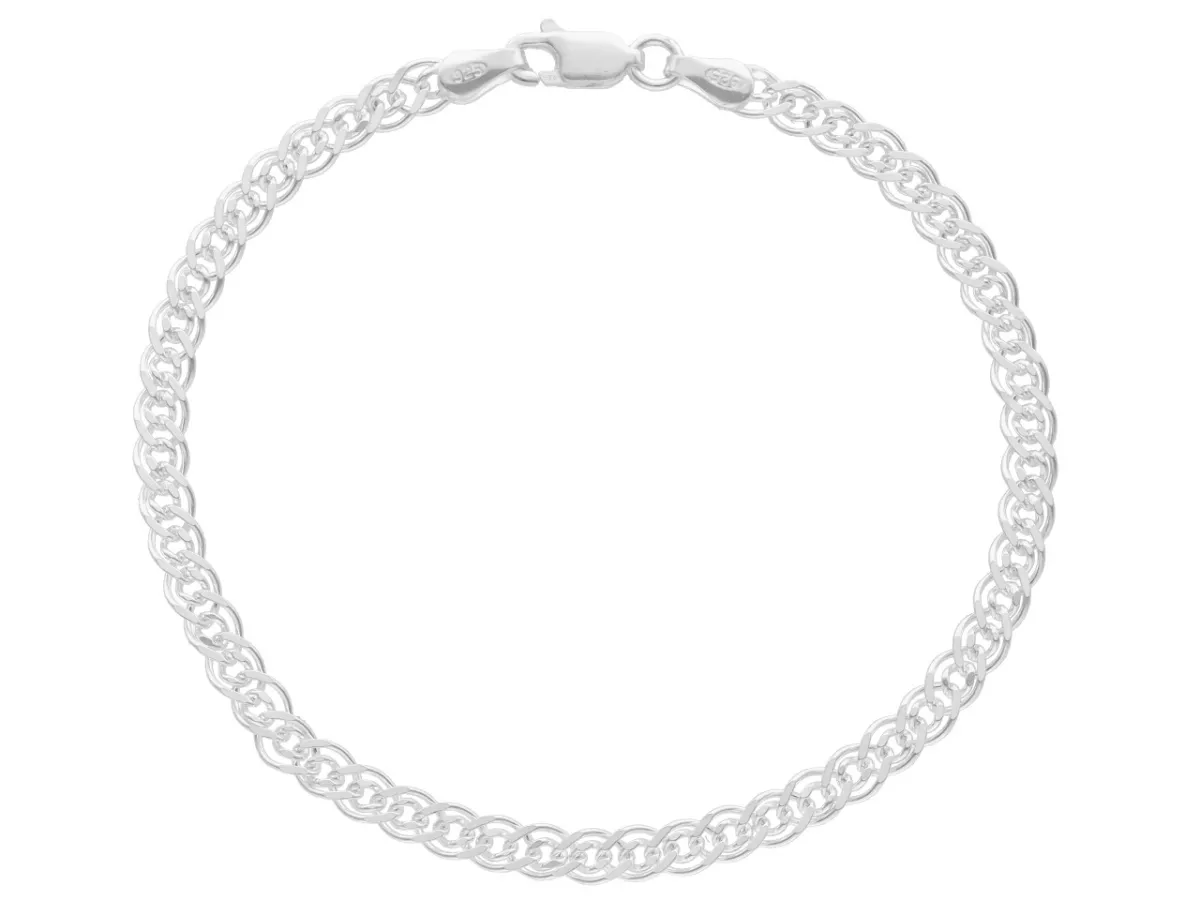 P3L03 BRANSOLETKA NONNA 19 cm SREBRO 925