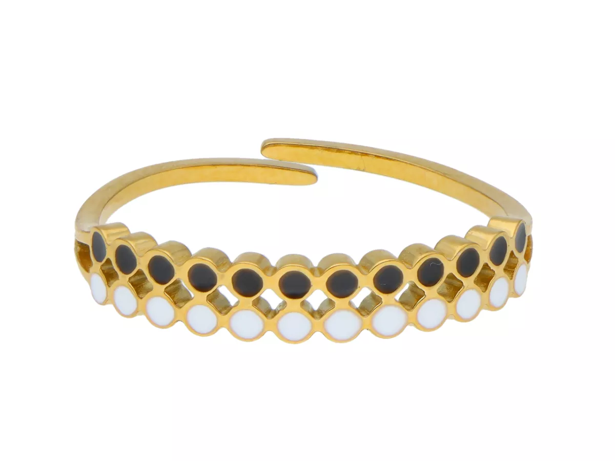 R3H05 PIERŚCIONEK ZE STALI CHIRURGICZNEJ - 1 SZTUKA