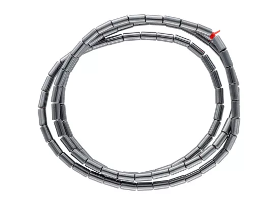 K6O41 HEMATYT WAŁKI 2/4 mm - 1 SZNUR