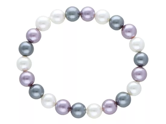 R2R84 BRANSOLETKA PERŁA MAJORKA KULE 8,5 mm