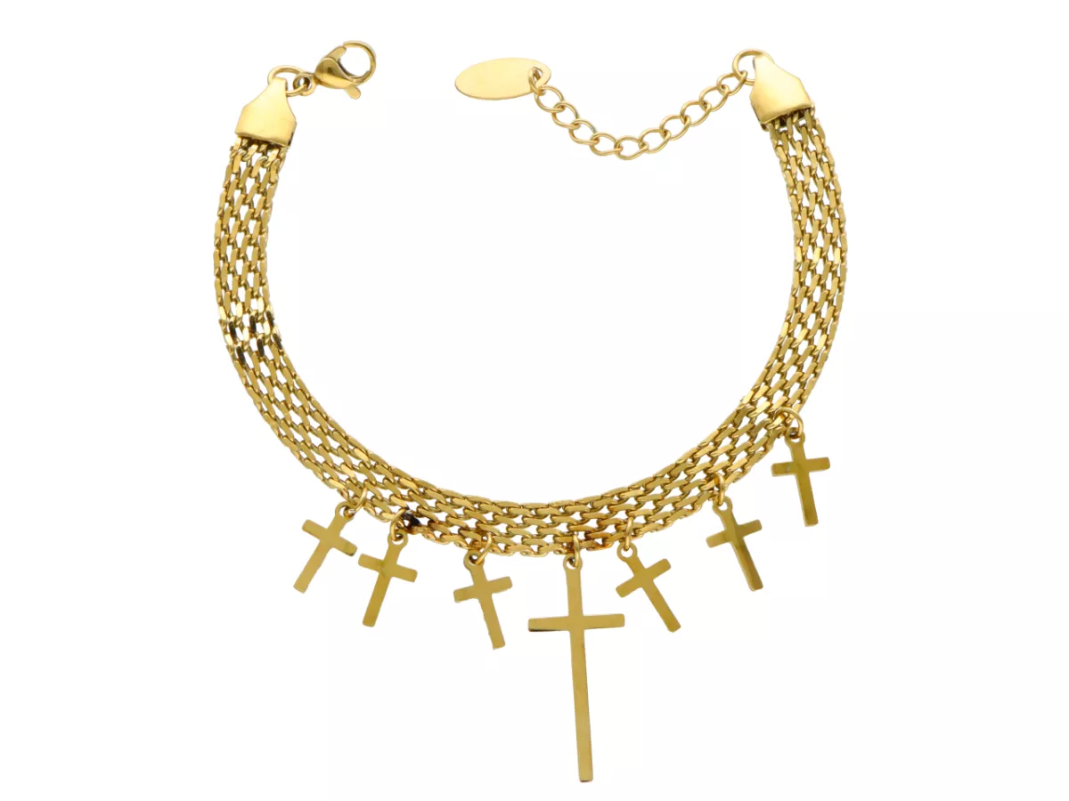 R3Y17 BRANSOLETKA ZE STALI CHIRURGICZNEJ