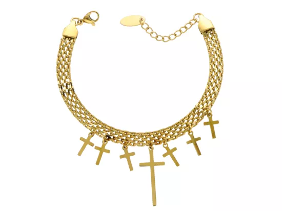 R3Y17 BRANSOLETKA ZE STALI CHIRURGICZNEJ