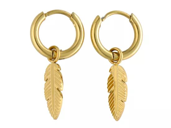 U1T99 KOLCZYKI STAL CHIRURGICZNA 1 PARA