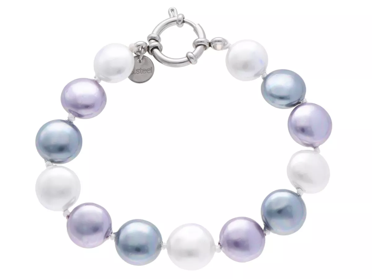 R2R92 BRANSOLETKA PERŁA MAJORKA