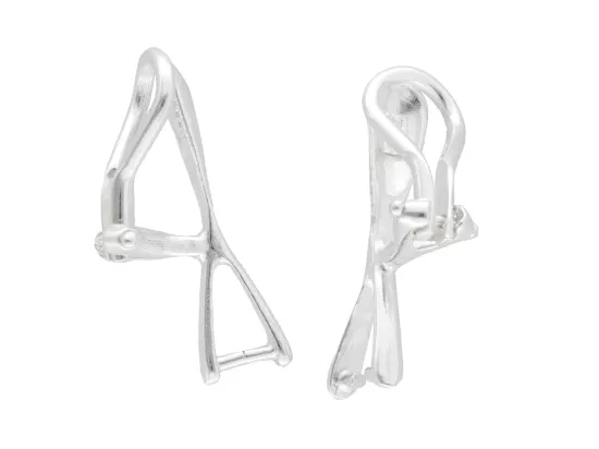 P3J76 BAZA KLIPSÓW SREBRO 925 - 1 PARA