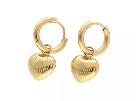 U1Y15 KOLCZYKI STAL CHIRURGICZNA 1 PARA