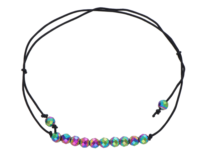 R3O13 BRANSOLETKA SHAMBALLA Z HEMATYTEM