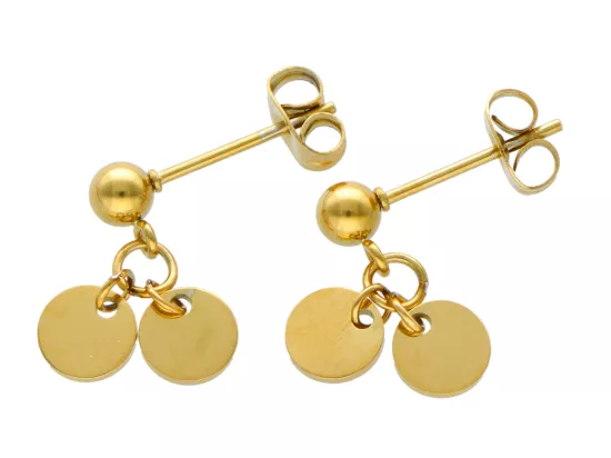 U1T63 KOLCZYKI STAL CHIRURGICZNA 1 PARA