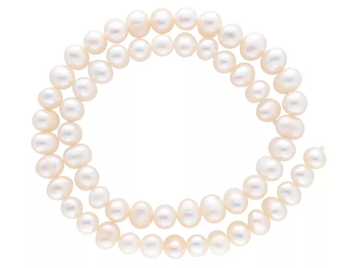 P1G16 PERŁY NATURALNE - 1 SZNUR