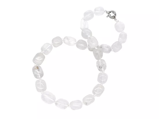 N3K83 NASZYJNIK KRYSZTAŁ GÓRSKI BRYŁKI